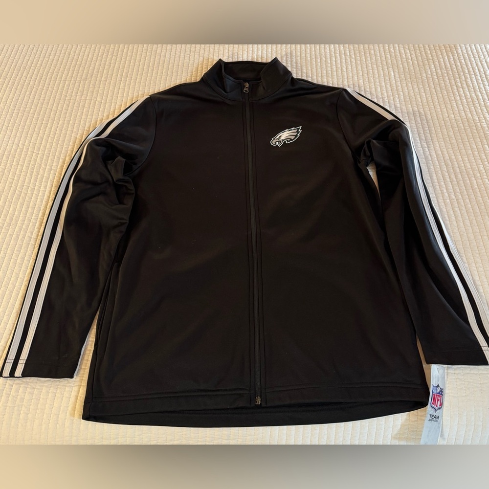 Philadelphia Eagles Full Zip Athletic Jacket - Sz Medium (Men’s) NWT!!